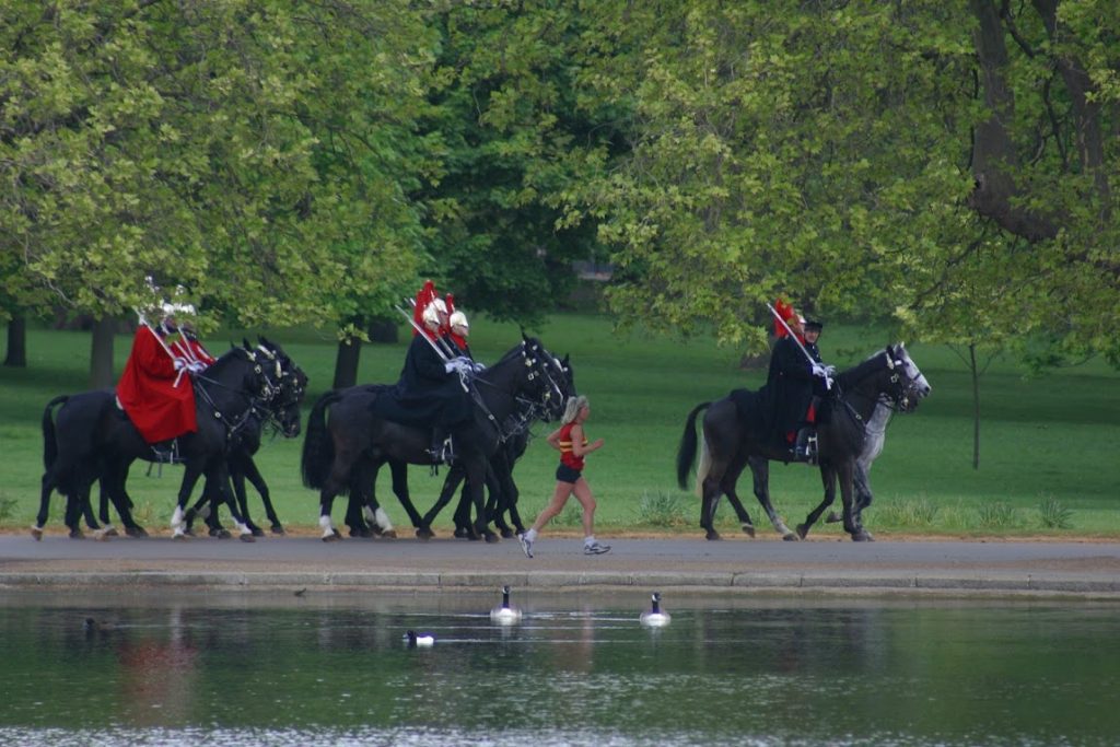 Runner in Hyde Park