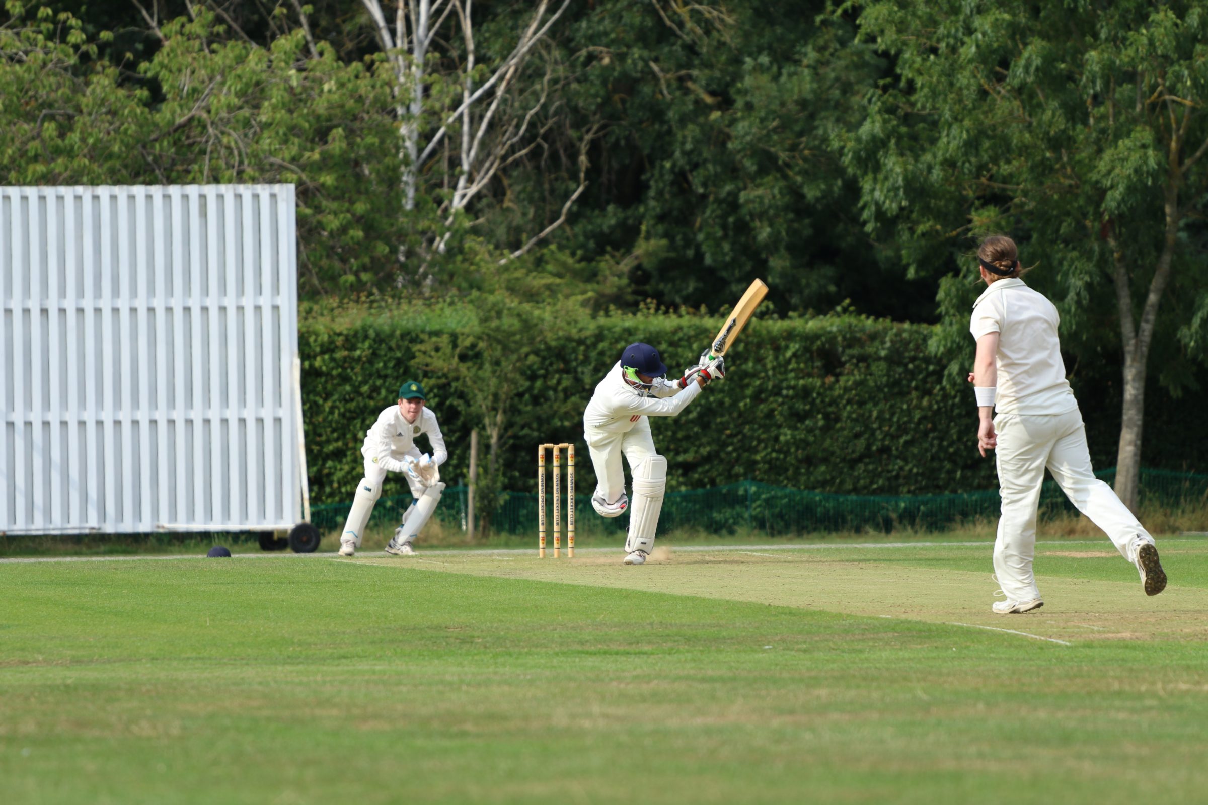 Parkes's Unbeaten 143 Powers Fourth XI to 303 as Sharma's 148 Lights Up Sunday