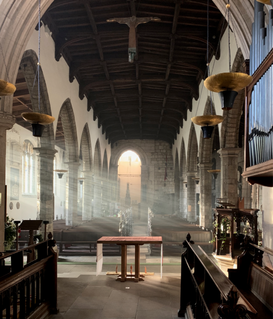st olave's church interior