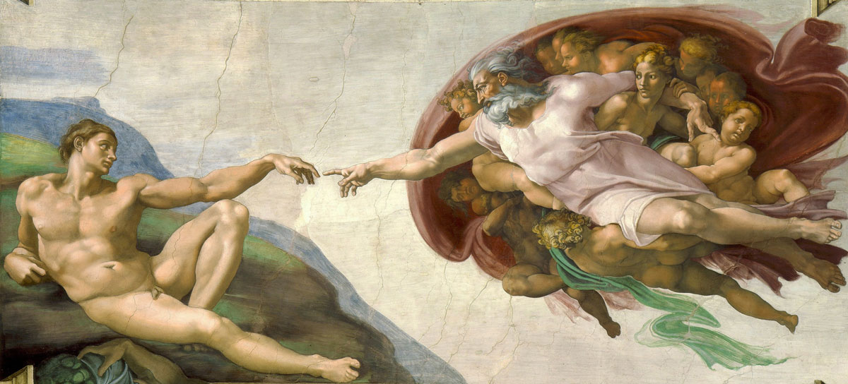 Michelangelo "Creation of Adam" Michelangelo "Creation of Adam"