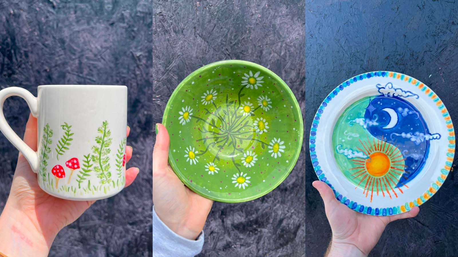 Pottery Painting with the Earth