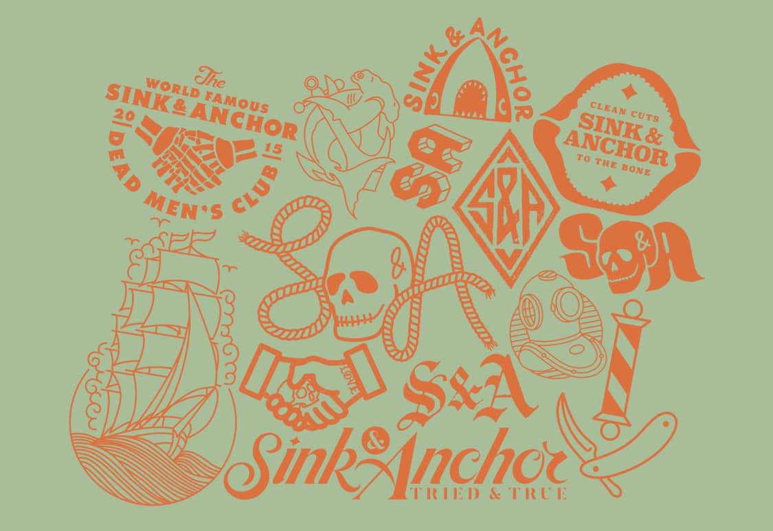 Sink and Anchor Barbers banner image
