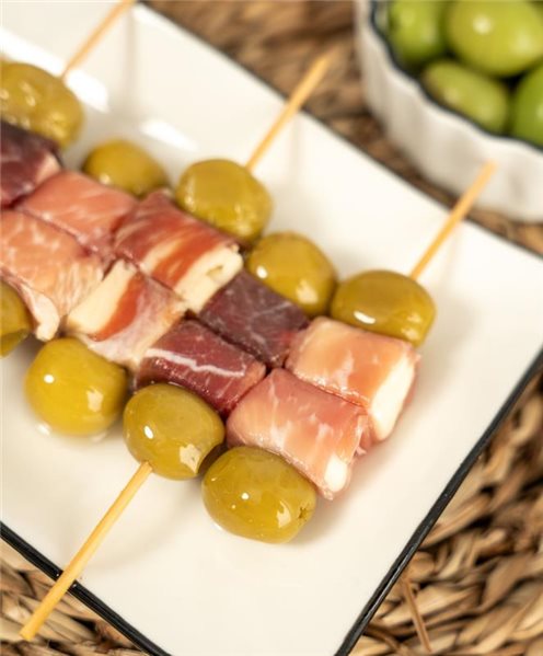 12 Gildas Premium of Triple Iberian with Cheese 400g-detalle