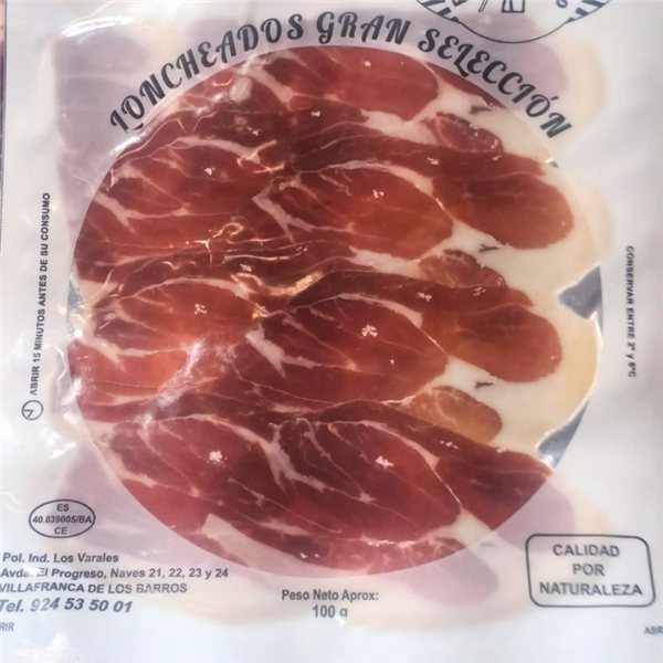 18 Packets of Marbled Ham Harvest (100g)-trasera
