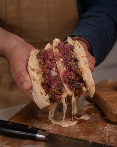 Hamburgers de Vache Tudanca (2x160g) - 100% Race de Cantabrie-detalle