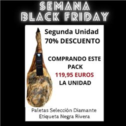 2 Unités de Palette Sélection Diamant Étiquette Noire Rivera - 2ème Unité 70% de Réduction