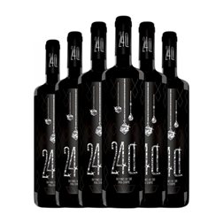 24 Quilates Syrah La Mancha 75 cl Vino Tinto (Caja de 6 unidades)