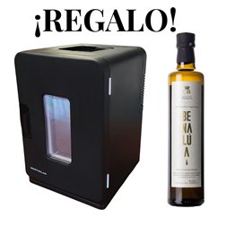 3 Boxes of AOVE Benalúa 500ml (36 pcs) + Mini Fridge Gift