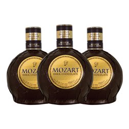 Crema de Licor Suntory Mozart Chocolate Black 70 cl (Caja de 3 unidades)