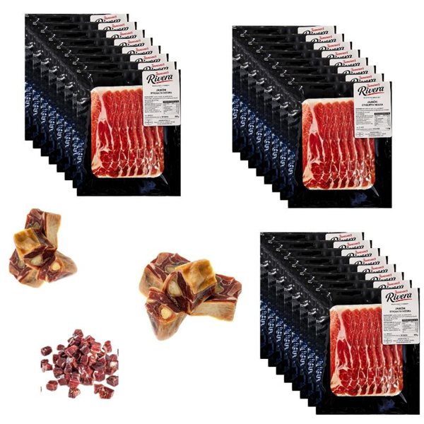3kg Black Label Gran Selección Rivera Ham-detalle