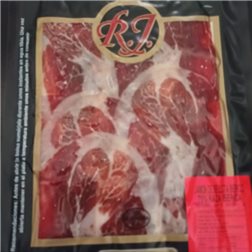 5 envelopes of sliced Iberian field bait ham 50% Iberian breed