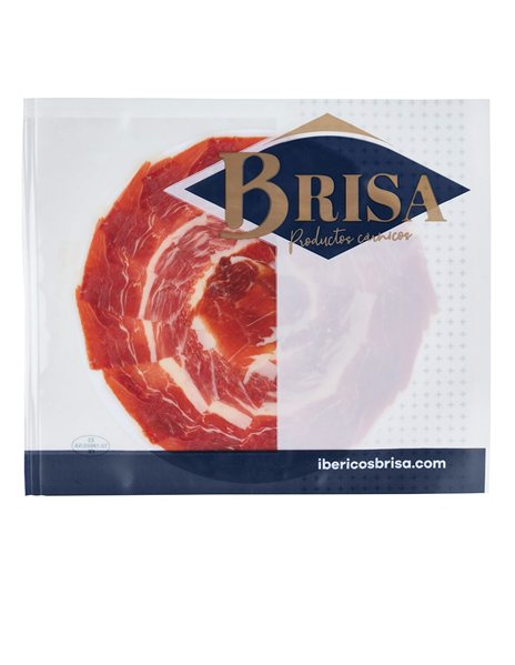 5 x Loncheado de Paleta de Bellota Ibérica "50% Raza Ibérica" en plato-lateral