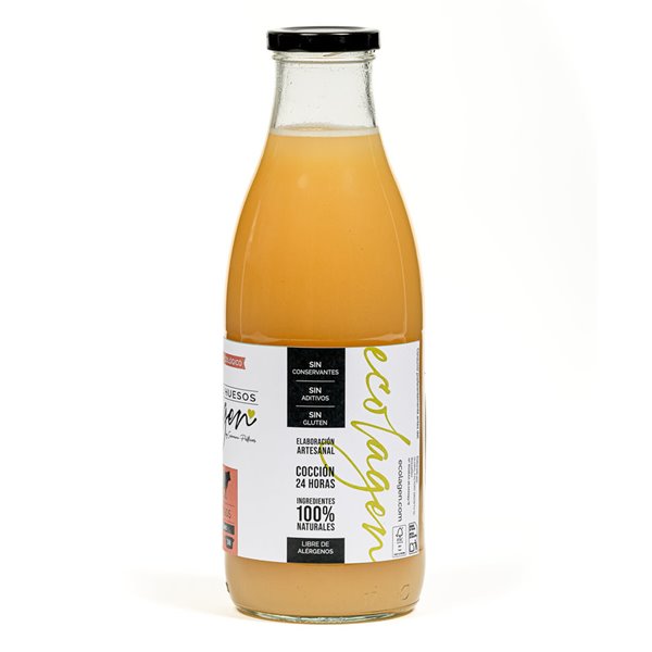 6 bouteilles de bouillon d'os OS SEULEMENT-lateral