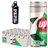 7UP Original Boisson au Citron et à la Lime avec Arôme Naturel, Canettes de 330 ml, Pack de 24 (7,92 L)-trasera