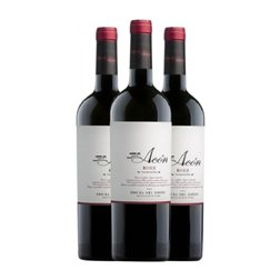 Abadía de Acón Tempranillo Ribera del Duero Roble 75 cl Vino Tinto (Caja de 3 unidades)