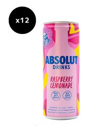 Absolut Himbeerlimonade Dose 250ml