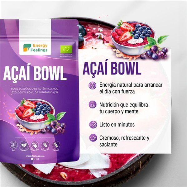 Bio Açaí-Pulver ohne Zucker 500g-izquierda