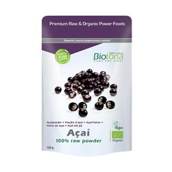 Poudre de Açaï crue Vegan Bio 120g Biotona