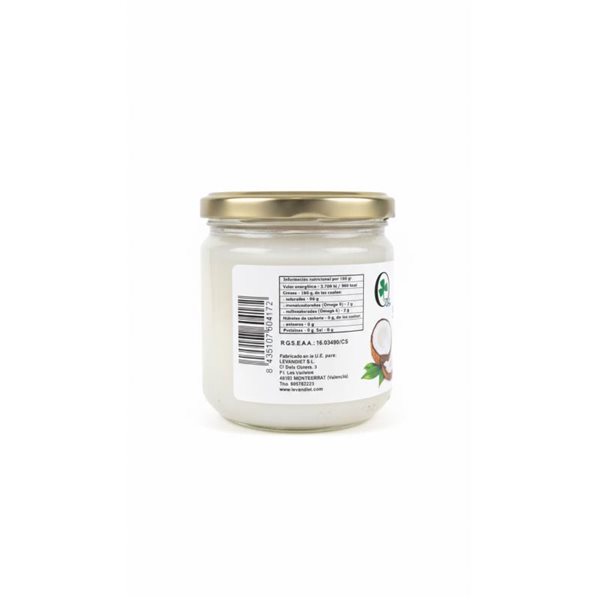 BIO-KOKOSNUSSÖL 250 GR-lateral