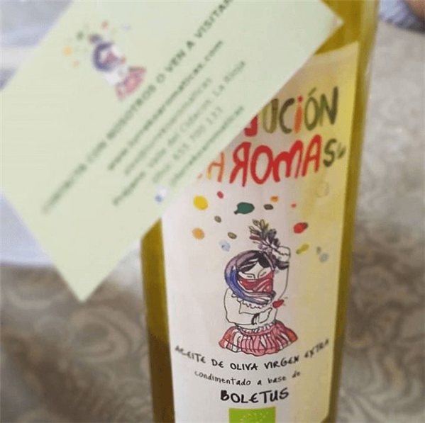 HUILE DE BOLETUS EDULIS 250ml Édition Limitée Notes de Forêt-lateral