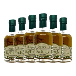 Aceite de Cocina Baeturia Organic Orégano Botellín 25 cl Vidrio (Caja de 6 unidades)