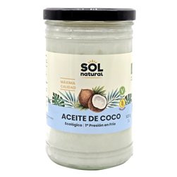 Aceite de coco virgen Bio 1L Sol Natural