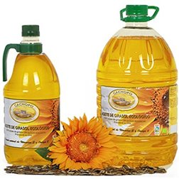 Huile de tournesol écologique pressée à froid