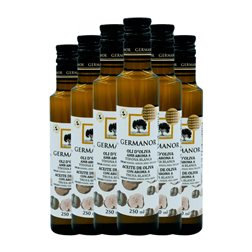 Aceite de Oliva Actel Germanor Botellín 25 cl Trufa Blanca (Caja de 6 unidades)