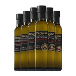 Aceite de Oliva Bargalló Arbequina AOVE Virgen Extra Botellín 25 cl (Caja de 6 unidades)