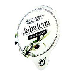 Aceite de Oliva Caja de 100 unidades Jabalcuz Picual AOVE Virgen Extra Monodosis 1 cl PET
