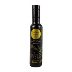 Aceite de Oliva Caja de 12 unidades Ntra. Sra. de los Remedios Oro de Cánava Picual Sierra Mágina Selección, Cosecha Temprana, AOVE Virgen Extra Botellín 25 cl Vidrio