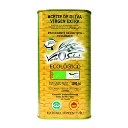 Aceite de Oliva Caja de 24 unidades Trujal de Mágina Verde Salud Picual Sierra Mágina AOVE Virgen Extra Eco — Ecológico Lata 25 cl
