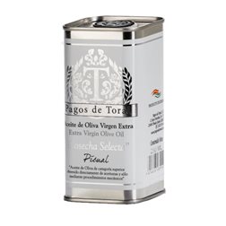 Aceite de Oliva Caja de 25 unidades Pagos de Toral Picual Cosecha Temprana, AOVE Virgen Extra Eco — Ecológico Lata 25 cl