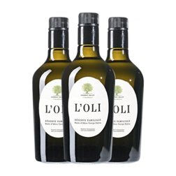 Aceite de Oliva Cuadrat Valley AOVE Virgen Extra Reserva Familiar Botella Medium 50 cl (Caja de 3 unidades)