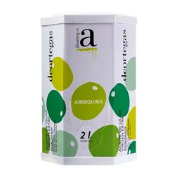 Aceite de Oliva Deortegas Arbequina AOVE Virgen Extra Eco — Ecológico Bag in Box 2 L
