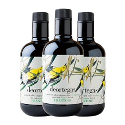 Aceite de Oliva Deortegas Frantoio AOVE Virgen Extra Eco — Ecológico Botella Medium 50 cl (Caja de 3 unidades)