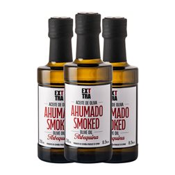 Aceite de Oliva Exttra Original Arbequina Tradicional, AOVE Virgen Extra Botellín 25 cl Vidrio Ahumado (Caja de 3 unidades)