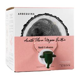 Aceite de Oliva Finca Molí Coloma Arbequina Siurana AOVE Virgen Extra Bag in Box 3 L
