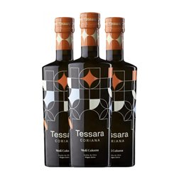 Aceite de Oliva Finca Molí Coloma Tessara Coriana AOVE Virgen Extra Botella Medium 50 cl Vidrio (Caja de 3 unidades)