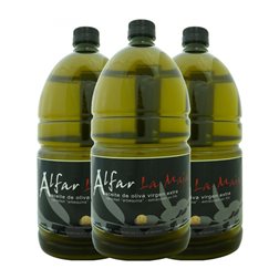 Aceite de Oliva La Maja Alfar Arbequina Navarra AOVE Virgen Extra Garrafa 2 L PET (Caja de 3 unidades)