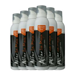 Aceite de Oliva La Maja Alfar Arbequina Navarra Spray Pulverizador, AOVE Virgen Extra Botellín 20 cl (Caja de 6 unidades)