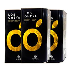 Aceite de Oliva La Unión Los Omeya AOVE Virgen Extra Lata Especial 3 L (Caja de 3 unidades)