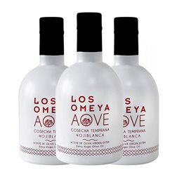 Aceite de Oliva La Unión Los Omeya Hojiblanca Cosecha Temprana, AOVE Virgen Extra Botella Medium 50 cl (Caja de 3 unidades)