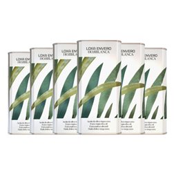 Aceite de Oliva Loxa Envero Hojiblanca AOVE Virgen Extra Lata Medium 50 cl (Caja de 6 unidades)