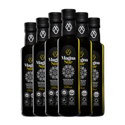 Aceite de Oliva Magnasur Dórica Picual AOVE Virgen Extra Botellín 25 cl Vidrio (Caja de 6 unidades)