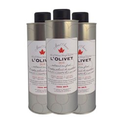 Aceite de Oliva Mas Auró L'Olivet AOVE Virgen Extra Lata 50 cl (Caja de 3 unidades)