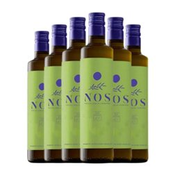 Aceite de Oliva Nos AOVE Virgen Extra Botella Medium 50 cl (Caja de 6 unidades)