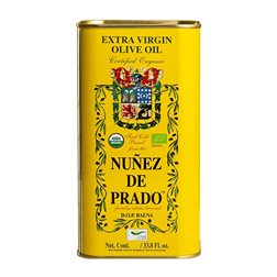 Aceite de Oliva Núñez de Prado Hojiblanca Picudo Baena AOVE Virgen Extra Eco — Ecológico Botella Especial 3 L