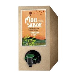 Aceite de Oliva Oleícola Jaén Molisabor Hojiblanca AOVE Virgen Extra Bag in Box 3 L