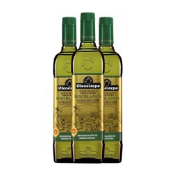 Aceite de Oliva Oleoestepa Hojiblanca Estepa Tradicional, AOVE Virgen Extra 75 cl Vidrio (Caja de 3 unidades)